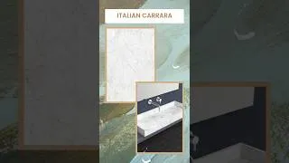 Thumbnail: Marble Basin #marble #basin #stone #faucet #whitemarble #italianmarble