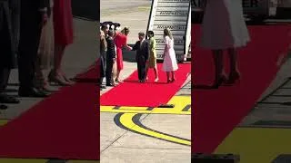 Thumbnail: Emperor Naruhito and Empress Masako Are Greeted by Princess Elisabeth in Belgium for State Visit