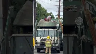 Thumbnail: Woman Found Inside Trash Can In Los Angeles #lafd