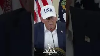 Thumbnail: President Trump speaks about his tour of the flood damage in Kerrville, TX