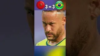 Thumbnail: Brazil vs Morocco 🔥 world cup penalty shootout imaginary 🤯🥶 #football #shorts #neymar