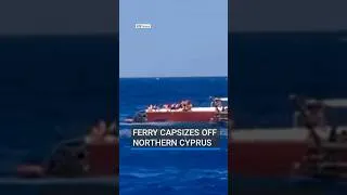 Thumbnail: At least seven die as ferry capsizes off northern Cyprus | #RTENews