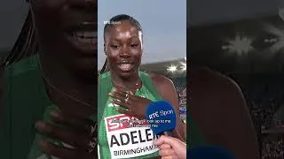 Thumbnail: She is THAT girl - Rhasidat Adeleke after qualifying for the 200m final