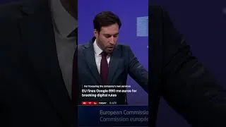 Thumbnail: EU fines Google 890 mn euros