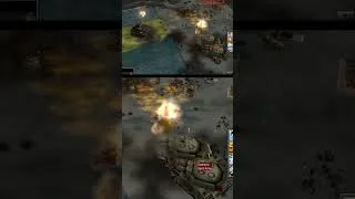 Thumbnail: 💥 BIGGEST Tank in Gaming? China Devastator Wins 2 vs 1! - Generals Zero Hour  #shorts