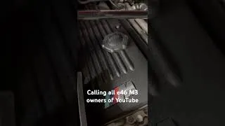 Thumbnail: Question for all BMW e46 M3 owners out there, what does this ticking sound like to you? #bmw #m3