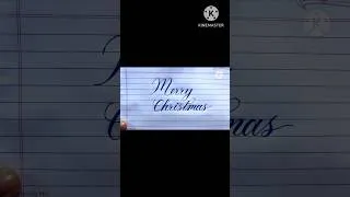Thumbnail: Christmas writing style #christmas #merrychristmas #shorts