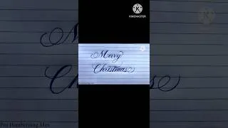 Thumbnail: How to write Merry Christmas writing #christmas #handwriting #merrychristmas