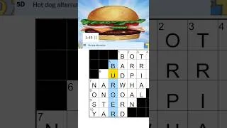 Thumbnail: americans when there's a crossword: borgor