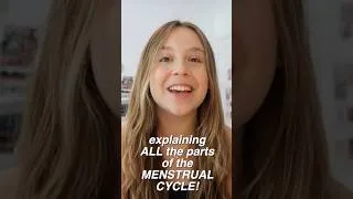 Thumbnail: EXPLAINING THE MENSTRUAL CYCLE! *all the phases* & what they don't teach you in schools #periods