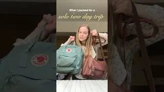 Thumbnail: What I Pack for a Solo Trip (in England)