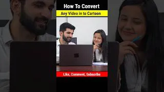 Thumbnail: Anime Video Kaise Banaye | How To Convert Any Video Into Cartoon Video For Free #aianime #shorts