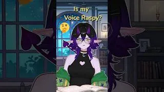 Thumbnail: Can you hear any rasp in my #voice …. How do I fix it if so