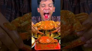 Thumbnail: Very Spicy Crab Curry Eating #asmr #mukbang #shortvideo #viralvideo #shorts #viralshorts #food #eat