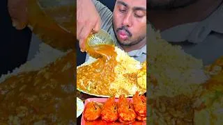 Thumbnail: Very Spicy Whole Fish Fry,Gravy,Rice Eating #asmr #mukbang #shortvideo #viralvideo #shorts #viral