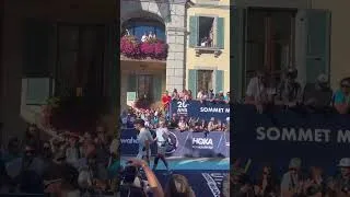 Thumbnail: The arrival of the @UTMBMontBlanc elites. #sport #trailrunning