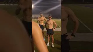 Thumbnail: Me in the huddle #run #runner #running #track #speed #marathontraining #grouprun #runfaster #runfast