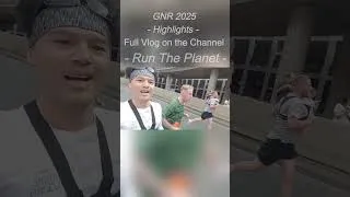 Thumbnail: GNR 2025 Vlog Highlights #Shorts #halfmarathon #marathon #greatnorthrun