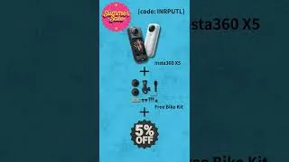 Thumbnail: Insta360 X5 white Summer sale
