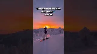 Thumbnail: Times when life hits different 🌠 Part 66 #timeswhenlifehitsdifferent #vibes #nostalgia