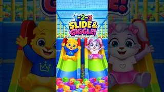 Thumbnail: Counting 1-2-3 for Babies & Toddlers | One Two Three GO with Lucas & Ruby 🛝 #Shorts