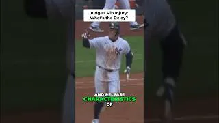 Thumbnail: Aaron Judge's Rib Injury: The Inside Story & Return Timeline #shorts