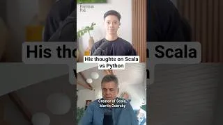 Thumbnail: Scala vs Python language design