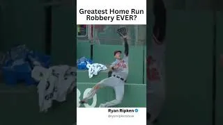 Thumbnail: Greatest Home Run Robbery EVER?! #MLB #Baseball