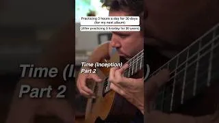 Thumbnail: Tab linked in bio. Inception Theme (Time) - Hans Zimmer #classicalguitar #fingerstyleguitar