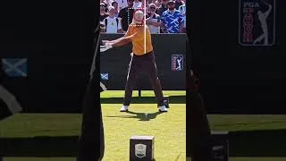 Thumbnail: Front View Driver Swing of Adam Scott