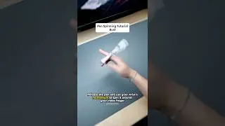 Thumbnail: BUST Pen Spinning Tutorial 🌀