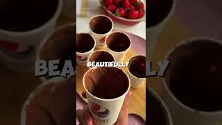 Thumbnail: She Made the Creamiest 3-Chocolate Strawberry Ice Cream  #explore #trending #viral