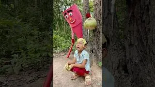 Thumbnail: Tung Tung Tung Sahur Save Baby Girl in forest Funny Video #shorts #brainrot #tungtungtungsahur #fun