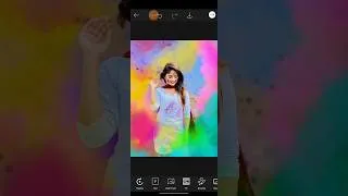 Thumbnail: How to edit holi photo in picsart