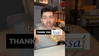 Thumbnail: FSSAI is finally WAKING UP? #fitnessshorts