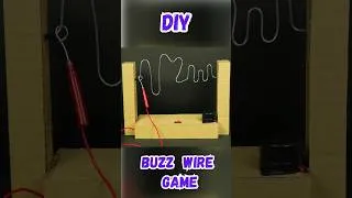 Thumbnail: Buzz Wire Game School Science Exhibition Project #project #exhibition #schoolproject #shorts