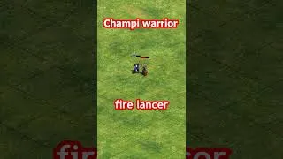 Thumbnail: Age of Empires 2 | Champi warrior vs fire lancer | AoE2