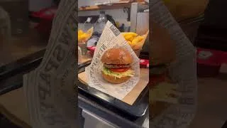 Thumbnail: Subscribe for more burgers 🍔🍔🍔🍟🍟 #burgerpov #food #burger #foodie