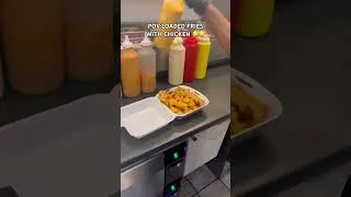 Thumbnail: LOADED FRIES WITH CHICKEN 🤤🤤🤤 #burgerpov #food #burger #foodie