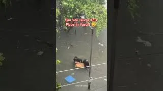 Thumbnail: Monsoon in Vasai 🌧️ | Guess the Place! 📍#monsoon  #rain  #vasai  #youtubeshorts