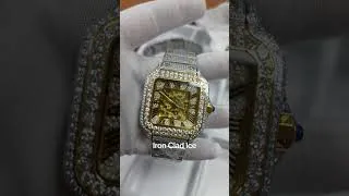 Thumbnail: Iron Clad Ice Luxury Watches #Watches #LuxuryWatch #Moissanite #Jewelry