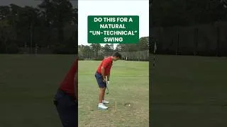 Thumbnail: Do this setup key for a natural, "un-technical" golf swing.