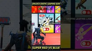 Thumbnail: HOW TO UNLOCK NEW EXOTIC LEAPING LIGHTNING GUN -SUPER RED VS BLUE TYPICAL GAMER -FORTNITE CREATIVE