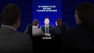 Thumbnail: 10 things I do before every interview