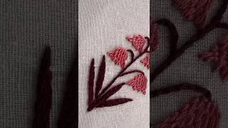Thumbnail: It’s so easy and so beautiful hand embroidery design shorts vedio #Shorts