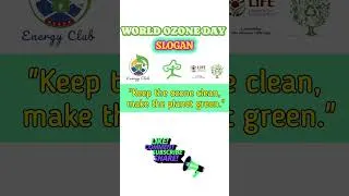 Thumbnail: World Ozone Day Slogan in English #sloganwriting #worldozoneday #slogancompetition #slogan