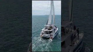 Thumbnail: First sail and seatrial on my Island Spirit 525e #sail #seatrial