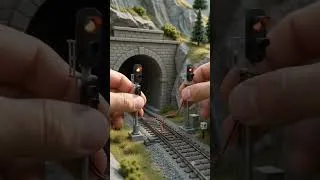 Thumbnail: From Bare Mountain to a Tiny Railway Station 🚂🏔️ | Miniature DIY Construction Timelapse