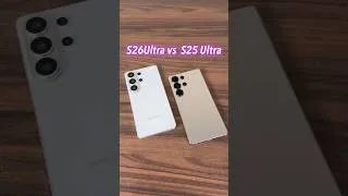 Thumbnail: Samsung Galaxy S26 Ultra vs S25 Ultra - Comparison