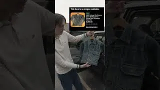 Thumbnail: I FOUND A $3,000 VINTAGE LEVIS JACKET AT THE THRIFT #vintagefashion #antique #ebay #reseller #thrift